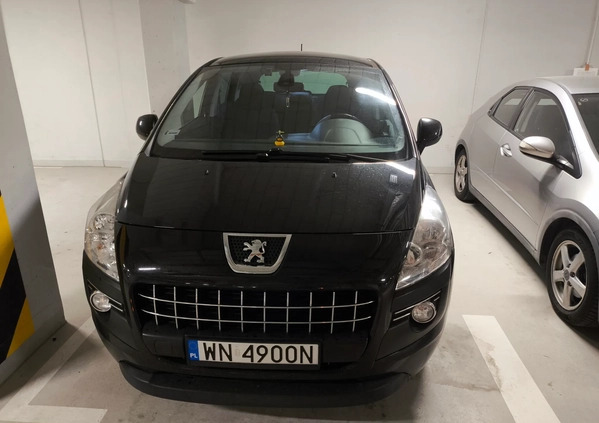 Peugeot 3008 cena 20500 przebieg: 133000, rok produkcji 2009 z Ostroróg małe 154